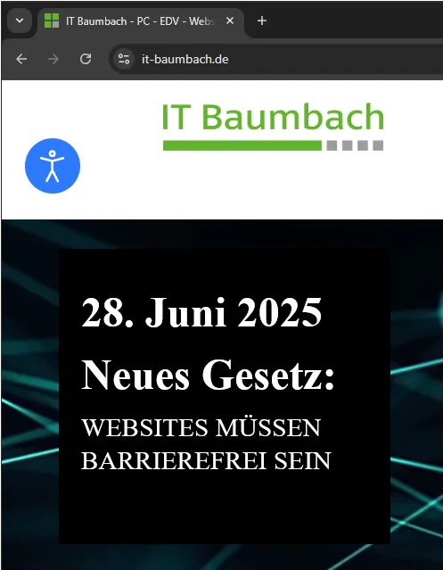 Barrierefreiheitsstärkungsgesetz (BFSG)